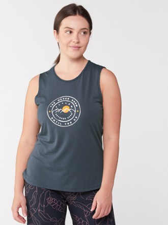 Flylow Haiku Graphic Cycling Tank Top - Women's 1