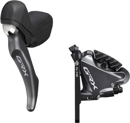 Shimano GRX 810 1x Front Brake/Dropper Lever and Caliper Set 0
