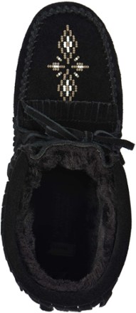 Manitobah Harvester Lined Suede Moccasins - Women's 3