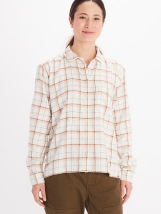 Marmot Fairfax Boyfriend Midweight Flannel Shirt - Womens