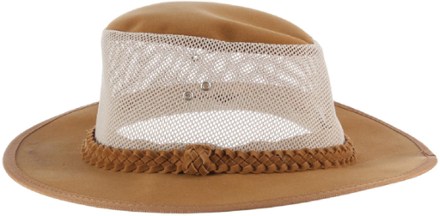 Dorfman Hat Co. Cooler Canvas Soaker Aussie Hat 2