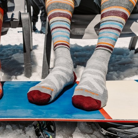 Darn Tough Snowpack Over-the-Calf Midweight Ski and Snowboard Socks - Men's 3