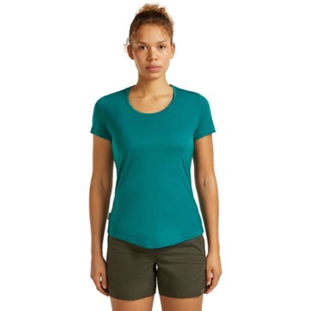 Icebreaker 125 Cool-Lite Merino Blend Sphere III Scoop T-Shirt - Women's 1