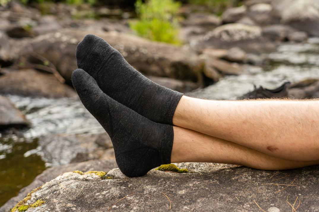 Location Image for Light Hiker No Show Lightweight Hiking Socks - Men's