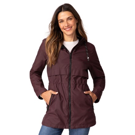 Lined anorak jacket women's sales