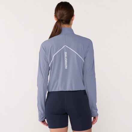 Salomon Sense Aero Hybrid Cropped Pullover - Women's 2