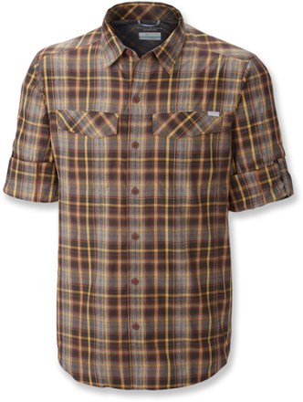 Sleeves rolled up (Red Rocks Plaid)