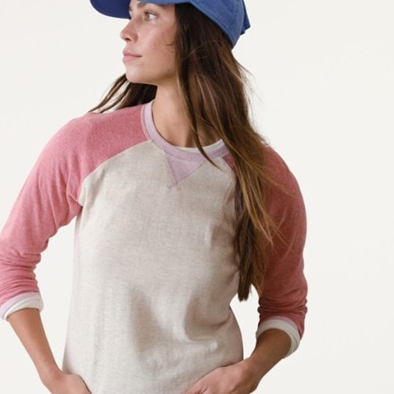Marine Layer Varsity Raglan Shirt - Women's 3