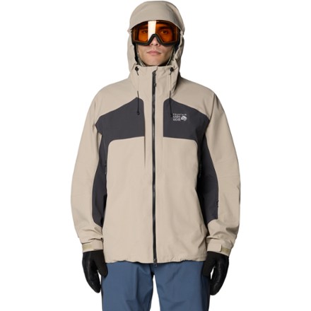 Mountain Hardwear Mountain Hardwear Men's Warp Factor 3L Hooded Jacket  Brown L - $440.00 at REI.com