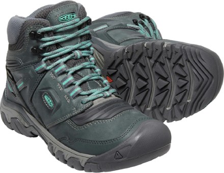 KEEN Ridge Flex Mid Waterproof Hiking Boots - Women's 4