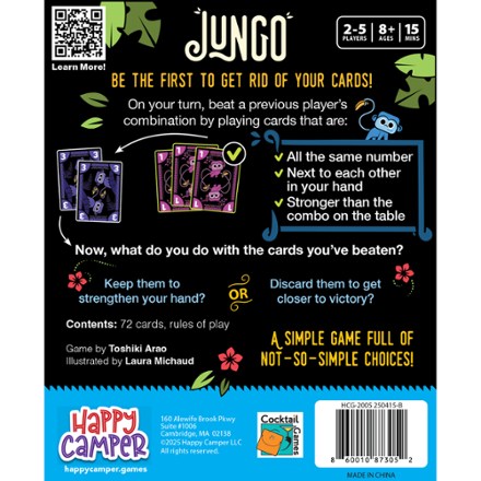Happy Camper Jungo Card Game 5
