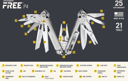 Leatherman FREE P4 Multi-Tool 4