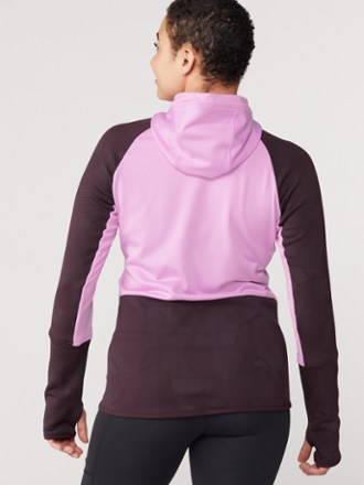 adidas Terrex Tech Flooce Hooded Hiking Fleece Jacket - Women's 2