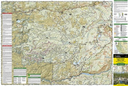 National Geographic Crystal Basin / Silver Fork: Eldorado National Forest Topographic Map 1