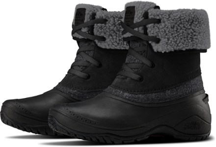 north face black boots