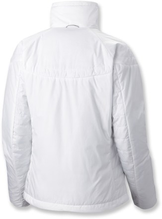 Liner jacket back (Red Hibiscus Plaid)