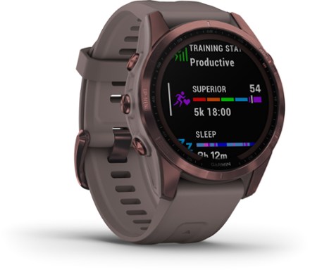 Garmin fenix 7S Sapphire Solar Multisport GPS Watch 6