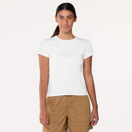 Vuori Everyday Cotton Stretch Fitted T-Shirt - Women's 1