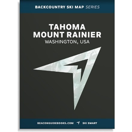 Beacon Guidebooks Backcountry Ski Map: Tahoma Mount Rainier, Washington 0