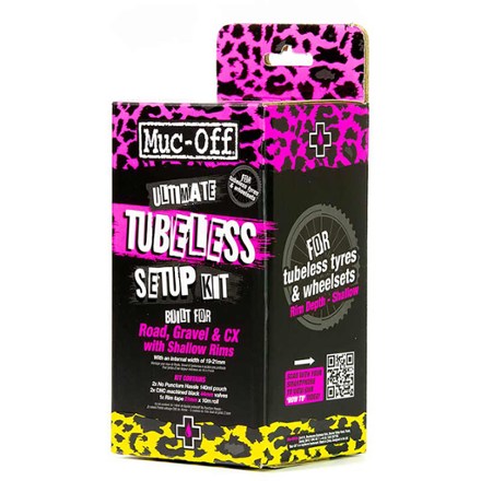 Muc-Off Ultimate Tubeless Setup Kit for Road, Gravel & CX with Shallow Rims 0