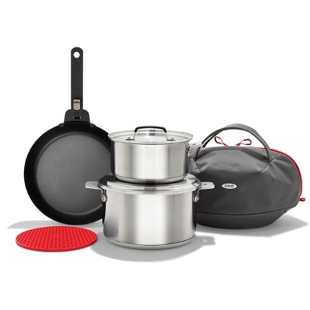 OXO Camp Cookware Set with Travel Bag 0