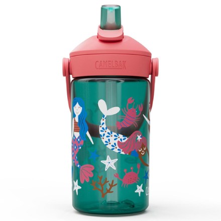 thumbnail image 2 of Copco Hydra Sports Water Bottle 20 Ounce Non Slip Sleeve Bpa Free Tritan Plastic Reusable - Blue 2 of 14