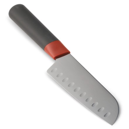 Outdoor Santoku Knife with Locking Sheath