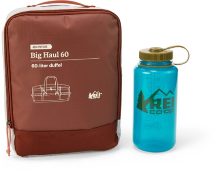 REI Co-op Big Haul 60 Duffel Water bottle not included