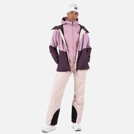 Rossignol Opside Insulated Hoodie Jacket - Women's Pink shell jacket not included