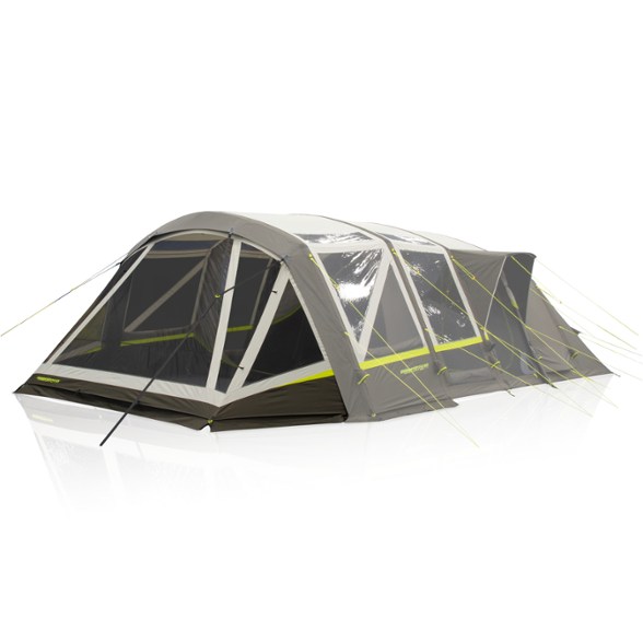 Tent not included