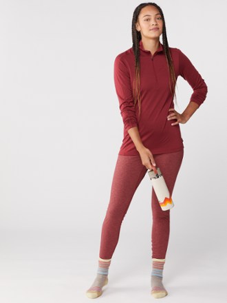 REI Co-op Merino 185 Long-Sleeve Half-Zip Base Layer Top - Women's 3