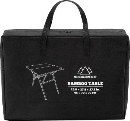 Mountain Summit Gear Bamboo Table 4