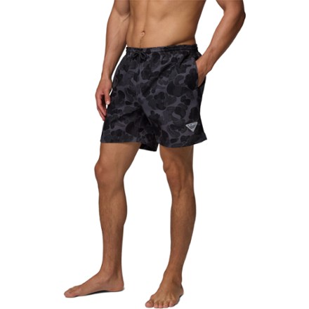 Columbia PFG Rambler Print Water Shorts - Men's 3