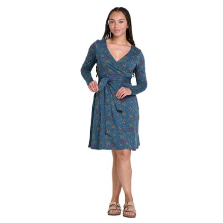 Toad&Co Cue Wrap Long-Sleeve Dress 2