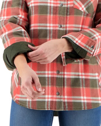 Obermeyer Avery Flannel Insulated Shirt Jacket - Women's 6