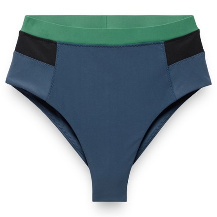 Prana prAna Women's Baja Bound High-Rise Swimsuit Bottoms  Blue M - $31.83 at REI.com