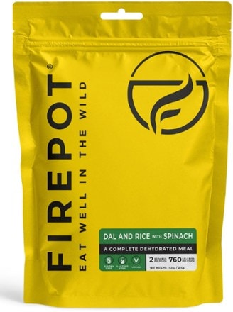 Firepot Dal and Rice with Spinach - 2 Servings 0