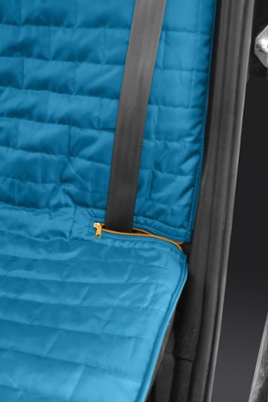 Belt detail (Blue/Orange)