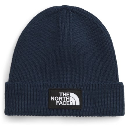 The North Face Logo Box Cuffed Beanie 0