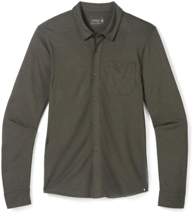 Smartwool Merino Sport Long-Sleeve Button-Up Shirt - Men's 0