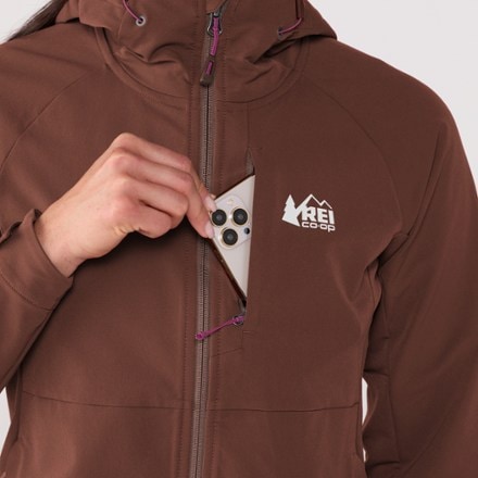 REI Co-op Activator Soft-Shell Hoodie - Women's 5