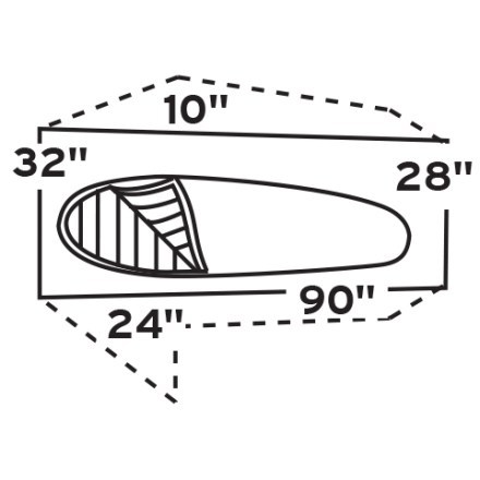 Tent Floor Plan (Tan/Yellow)