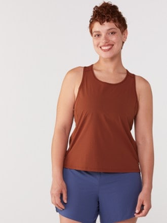 REI Co-op Swiftland Grid Running Tank Top - Women's 1