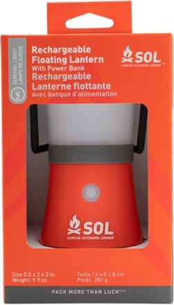 SOL Floating Lantern with Power Bank 0