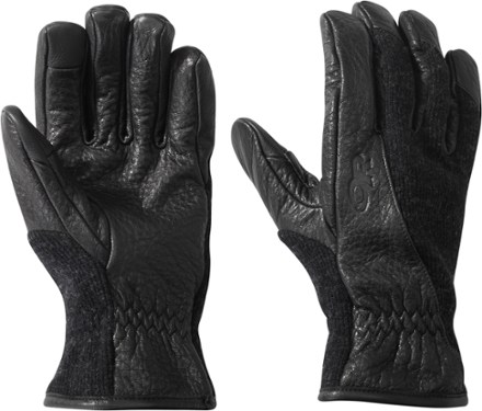 Outdoor Research Deerskin Merino Work Gloves 0