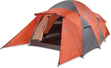 Rain Fly Open (Rust/Charcoal)