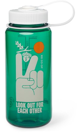 REI Co-op Nalgene Sustain Graphic Wide-Mouth Water Bottle - 16 fl. oz. 0