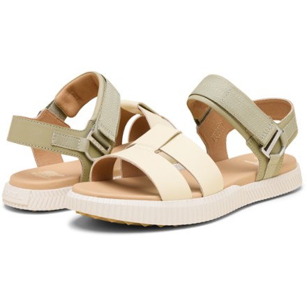 Sorel ONA AVE Ankle Strap Flat Sandals - Women's 9