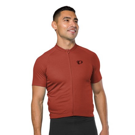 Maillot Cyclisme Pearl Izumi Quest Homme - Jaune Taille XS - Manches Courtes Zip Intégral
