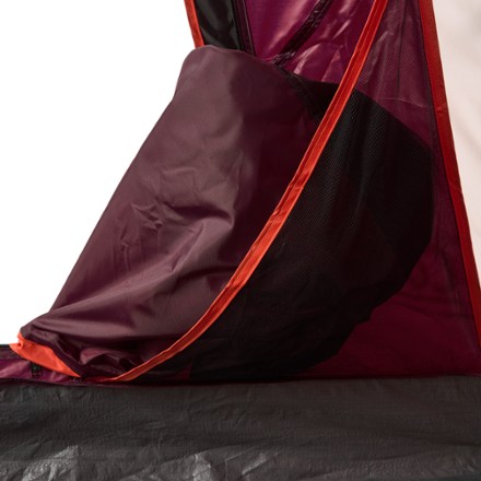 Coleman Skylodge 4-Person Instant Camping Tent Door stow pocket